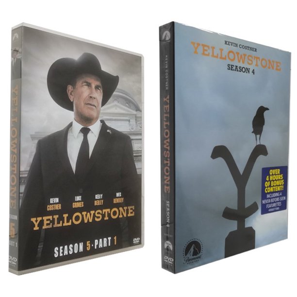 Yellowstone Season 4 & Yellowstone Season 5 Part 1 (DVD)