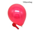 thumbnail image 2 of 1 Set Wedding Balloon Backdrop Decor Room Layout Kit Inflatable Atmosphere Arrangement Photography Props for Valentine‘s Day Pearl color white, 2 of 9