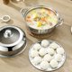 thumbnail image 4 of Set of Double Layer Food Steamer Stainless Steel Steaming Pot Steaming Basket Thickened Pot, 4 of 4