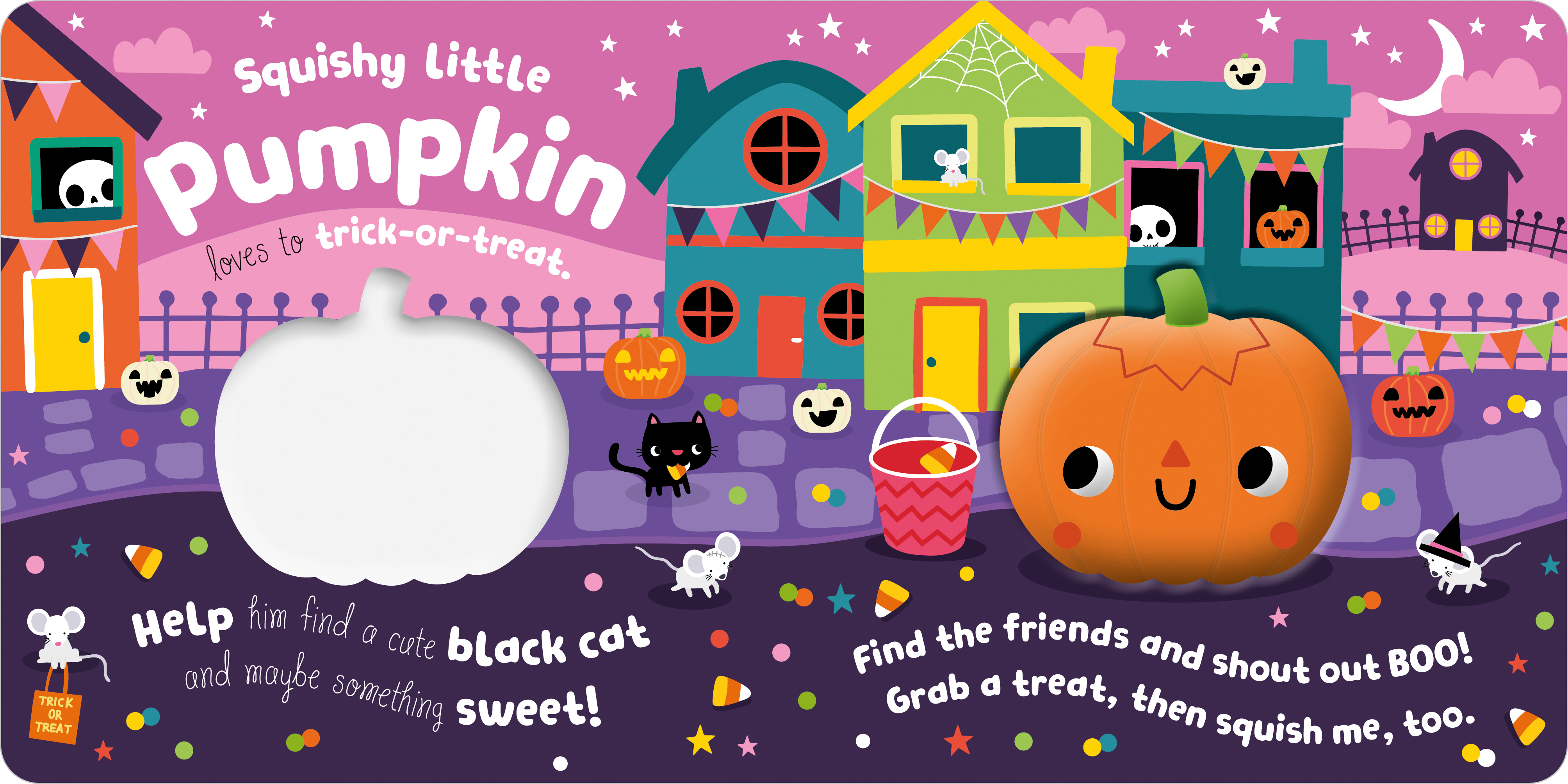 Squish 'n' Squeeze Pumpkin! (Board Book)