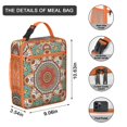 thumbnail image 2 of Exotic Mandala Lunch Box – Geometric Pattern Insulated Bag with Mystic Floral Design, Perfect for Work, School, or Beach Outings, 2 of 6