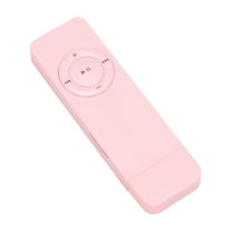 Portable USB Sport U Disk Mini Mp3 Music Player Support 32GB TF Card(pink),1 x MP3 Player 1 x rope,pink