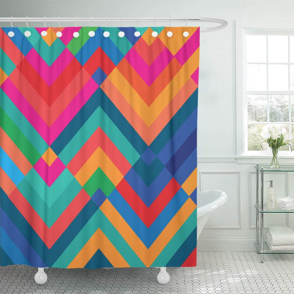 KSADK Blue Graphic Color Pattern Geometric Colorful Abstract Creative