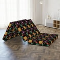 thumbnail image 4 of Floral Foldable Mattress, Summer Flowers Exotic Feels, 78.7" x 47.2", Multicolor, by Ambesonne, 4 of 4