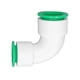 thumbnail image 1 of Conector de tubería de codo reductor, 10 piezas Conector de tubería de agua Conector de codo de línea de agua Solución innovadora, 1 of 8