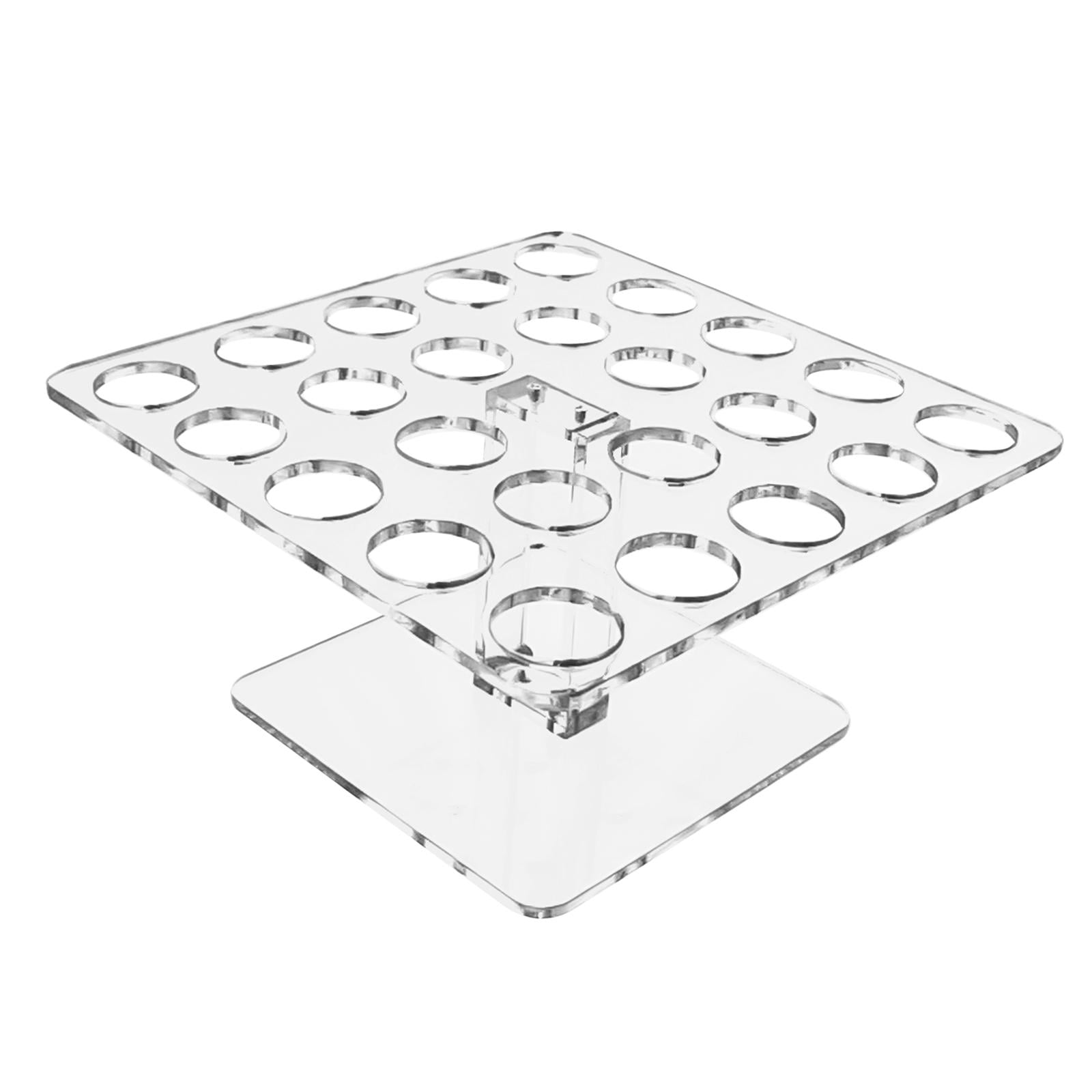 Clear Acrylic Ice Cream Cone Holder Cupcake Cones Baking Rack Kitchen