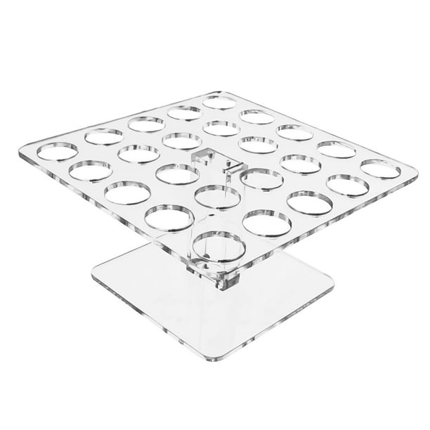 Clear Acrylic Ice Cream Cone Holder Cupcake Cones Baking Rack Kitchen