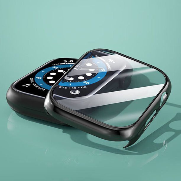 Caja De Reloj Protector de marco Antiarañazos Funda protectora para PC Resistente al desgaste para Apple Watch Kuymtek Para estrenar