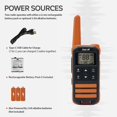 thumbnail image 4 of Walkie Talkie Joycall JF-22 de largo alcance con alerta meteorológica de la NOAA, 4 of 7