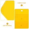thumbnail image 4 of Miangastore Automotive Body Filler Spreader Yellow 3Pcs 5.1*3.0*0.08In, 4 of 8
