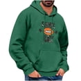 thumbnail image 2 of Fiudx Sudadera Capuchino para Hombre, Chaqueta de Tela Japonesa, Corte Tridimensional, Ligera y Transpirable, Ideal para Correr En El Gimnasio, Estilo de Vida Activo, Tallas Disponibles., 2 of 5