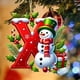 thumbnail image 3 of 26 Letters Christmas Tree Decoration Pendant Christmas Tree Ornaments Personalized DIY Christmas Ornaments Christmas Decoration Xmas Tree Hanging Decor Feature, 3 of 4