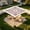 B, variant on Miwamany Shade Sail,Sun Shade Sail, Colorful Floral Print Permeable Shade Sails UV Block Sunshade Outdoor Patio Canopy Sun Cover for Backyard, Garden, Porch, Sand 59.06x59.06 In