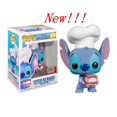 thumbnail image 3 of 2025 Figuras de acción Funko Pop New Disney Lilo&stitch Series #978 - Stitch como panadero, colección de juguetes modelo para decoración, regalo, 3 of 5