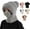 Gray, variant on 3 in 1 Winter Beanie Hat Set for Women - Warm Knitted Scarf & Mask Combo, Cold Weather Ski Accessory | Cozy Fleece Lined Face Mask & Ear Warmer (Adjustable, Windproof)