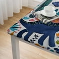 thumbnail image 5 of WYYP Dinosaur Plants Cactuses Square Tablecloth Great for Home Kitchen/Parties/Holiday Dinner 100% Polyester Fiber 36*36, 5 of 8