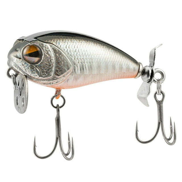 Señuelo de Pesca de Superficie de 10 cm/5,5 G, Cebo Artificial, Plopper Duro, Giratoria, Aparejo de Pesca, Cebo C