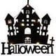 thumbnail image 1 of Lámpara colgante de Halloween Decoración de luces góticas de madera para fiesta de club (castillo), 1 of 3