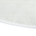 thumbnail image 3 of Northlight Quilted Hexagon Pattern Christmas Tree skirt - 48" - White, 3 of 5