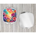 thumbnail image 4 of Colorful Roses Compact Mirror 2.75 in x 3 in, 4 of 4