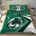 thumbnail image 2 of Ireland Rugby Bedding Set - Celtic Shamrock & Rugby Ball, 2 of 6