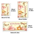 thumbnail image 4 of CCTFS Kitchen honey tea Fall Kitchen Rugs, Xmas Holiday Kitchen Mat Decor Home Decorations, Green Christmas Mats for Kitchen Floor - 16''*24'', 4 of 10