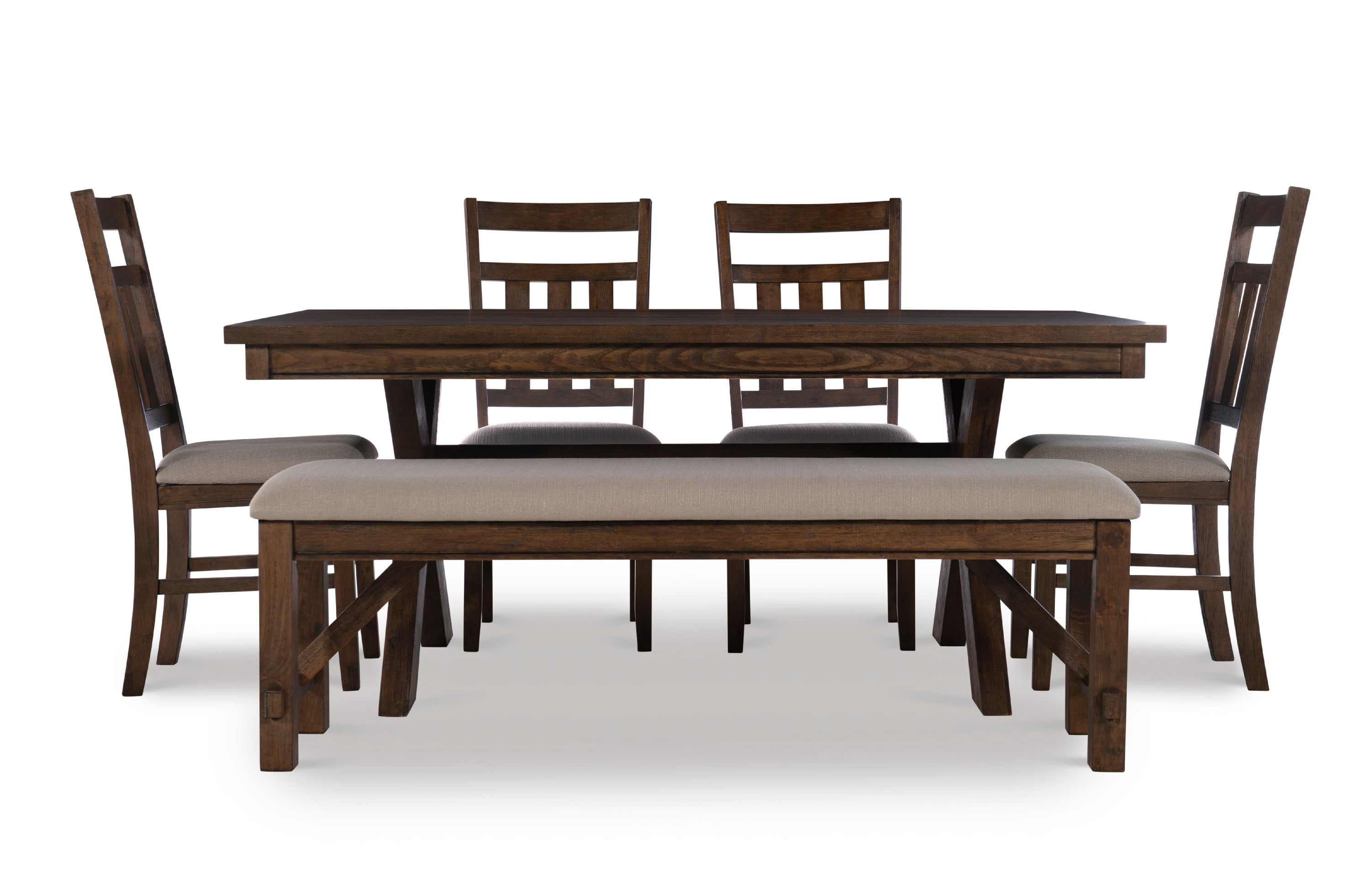 Powell Turino Rustic Umber 6 PC Dining Set