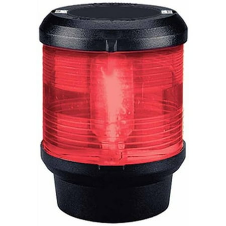 Aqua Signal 40004 Series 40 Sailboat Light, All-Round Red Deck Mount,