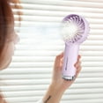 thumbnail image 2 of EUDIDV Portable Fan Misting Fan Usb Rechargeable Mini Portable Humidifying Small Fan;Suitable for Indoor and Outdoor Use, 2 of 6