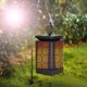 thumbnail image 5 of Lámpara de patio impermeable con luz LED de llama alimentada por energía Solar para jardín y patio al aire libre, 5 of 8