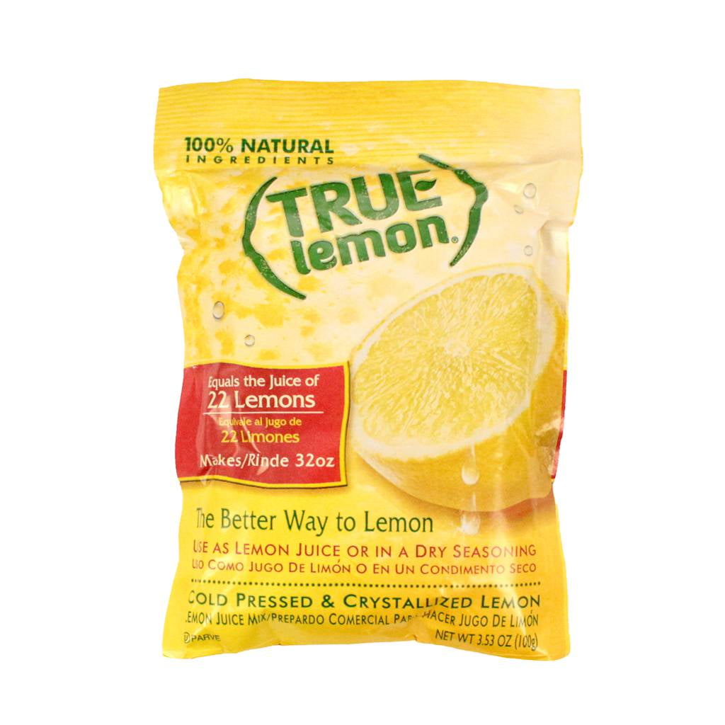 True Lemon Juice Mix, 3.5 Ounce 10 per case.
