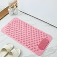 thumbnail image 4 of Anti- Bath & Shower Mat with Exfoliating Texture - 27x14 Inch Non- Tub Mat with 100+ Suction Cups, Drain Holes & Massage Points - Machine Washable Bathroom Safety Mat, 4 of 5