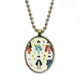 thumbnail image 1 of La chica local tradicional japonesa Collar Colgante de cadena vintage Colección de joyas colgantes Unbranded M, 1 of 3