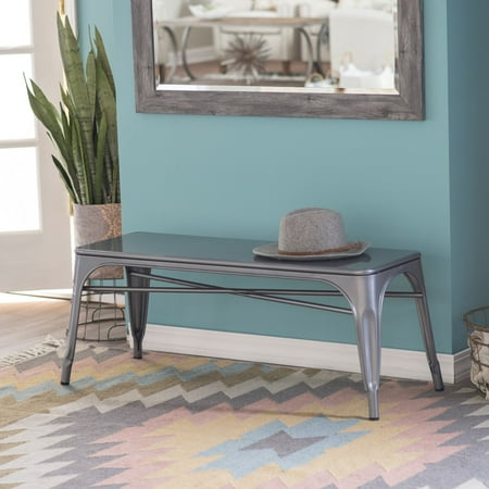 Belham Living Backless Metal Bench Walmart Com