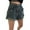 Blue-shorts women, variant on RongHuan Womens Denim Shorts High Waisted Short Jeans Elastic Waisted Straight Solid Color Shorts