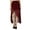 Maroon, variant on Bimba Women Asymmetrical Georgette Skirt Half lined High Low Sheer Skirt
