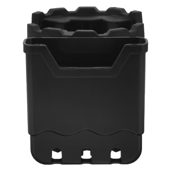 Minkissy Black Adjustable Wheelchair Cup Holder with Sturdy Clamp for Bottles and Drinks, Easy Installation