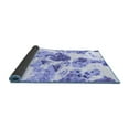 thumbnail image 2 of Ahgly Company Indoor Square Abstract Blue Modern Area Rugs, 6' Square, 2 of 4