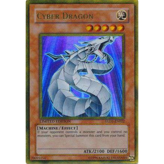 YuGiOh Gold Series 1 2008 Gold Rare Cyber Dragon GLD1-EN022