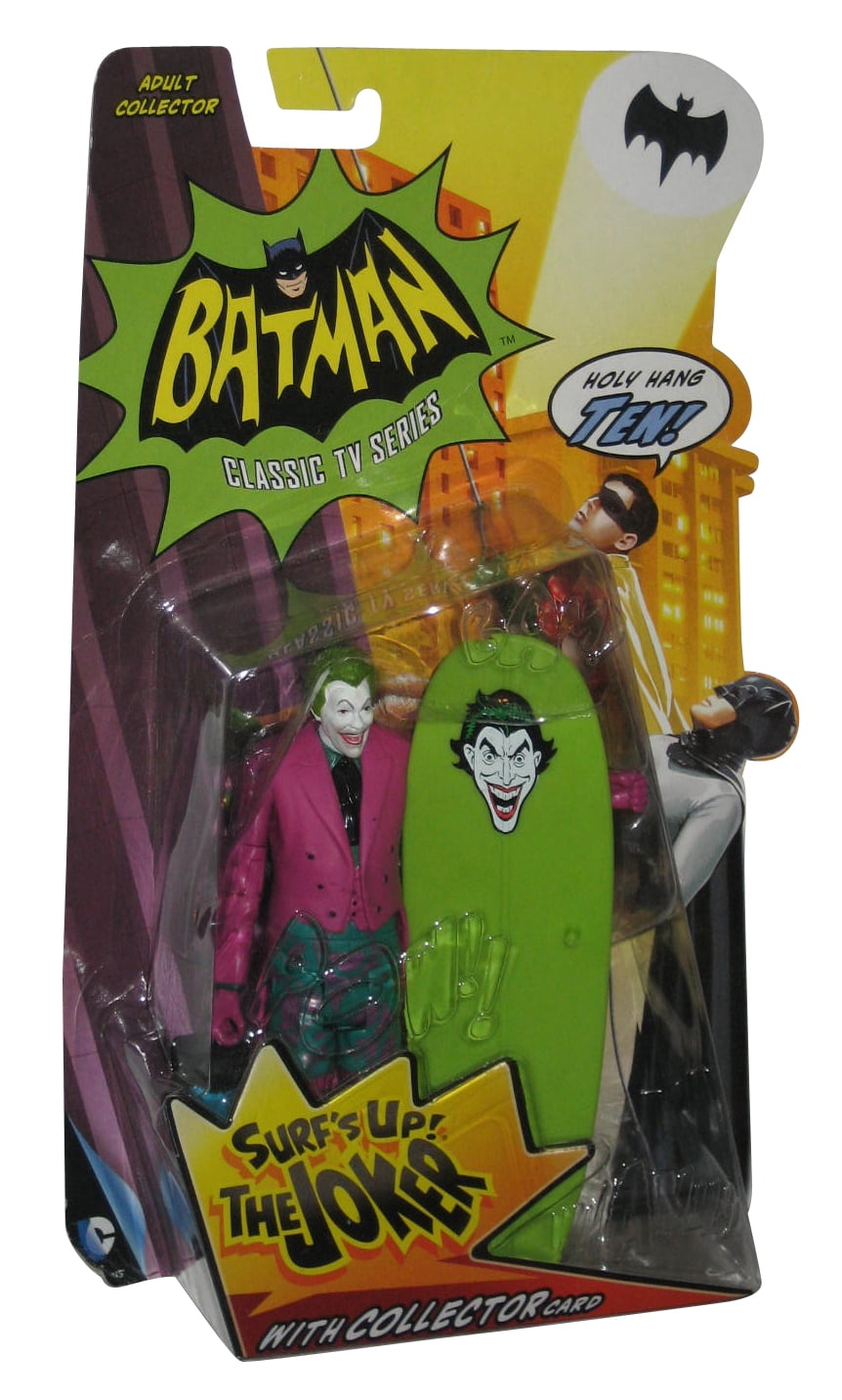 DC Batman Classic TV Series Surfing Joker Collector Action Figure -  