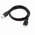 thumbnail image 1 of 1m USB3.0 to Micro-B mobile hard drive data cable, desktop laptop extension charging cable, 2-pack, 1 of 2