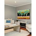 thumbnail image 6 of Marmont Hill "Juan Les Pins 2" by Arthur Pina Painting Print on Wrapped Canvas, 6 of 7