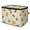 Multicolor 3, variant on ADECORIVY Honey Bee Storage Bin with Lid Fabric Vintage Sunflower Foldable Storage Baskets Boxes for Clothes Shelves Closet Organizer Containers with Leather Handles for Wardrobe