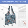 thumbnail image 3 of Vsdgher Watermelons Dachshunds Print canvas Tote Bag, Lightweight Cloth Bags, Suitable for shopping, groceries, travel, 3 of 4