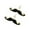 KATGI Mustache Earrings, variant on Fashion Retro Handlebar Mustache Hipster Beard Vintage Statement Pendant Necklace or Earrings