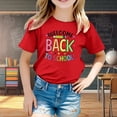 thumbnail image 2 of Girls Size 16 18 Clothes Space T Shirt Girls T Shirt Size 14 Clothes Girl Tops Fashion 2017 Girl T Children Back To School Season Cute Graphic Print Round Neck Short Sleeve Tee Summer Casual T Shirt, 2 of 4