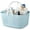 Blue, variant on Shower Caddy Basket, Portable Large Capacity Thickened Plastic Organizer Storage Tote with Handles Drainage Toiletry Bag Bin for Bathroom, College Dorm Room Essentials, Kitchen, Camp, Gym, Blue