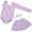 Purple, variant on ZACPNCV Girls Ballet Dance Leotards with Long Sleeve Gauze Skirt and Bowknot Back Black 8-9 Years