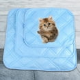 thumbnail image 3 of Pet Cooling Cushion Breathable Good Water Absorption Absorb Body Heat Elastic Summer Fashion Cooling Mats for Home Use, 3 of 10