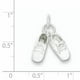 Sterling Silver Bébé Chaussures Charme QC5 (20mm x 15mm) – image 2 sur 3